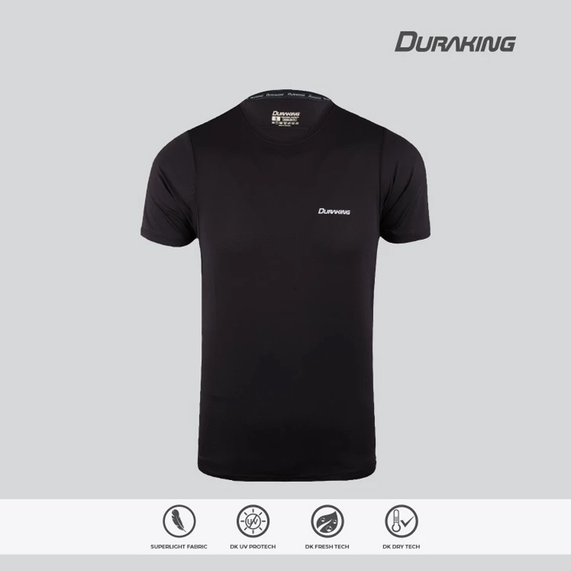 Jual Baju Lari Duraking Super Light Basic Color Jersey Black Original Dk-Sl-Ss-Basic-Bk - v3.ncrsport.com