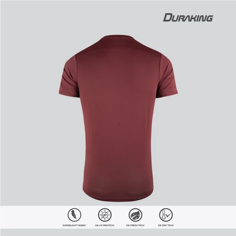 Jual Baju Lari Duraking Super Light Basic Color Jersey Maroon Original Dk-Sl-Ss-Basic-Mr - v3.ncrsport.com