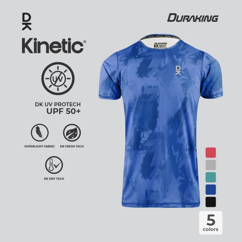 Beli Baju Lari Wanita Duraking Wmns Kinetic Super Light Jersey Ss Dark Blue Original Dk-Sl-Ss-Kin-Db-W