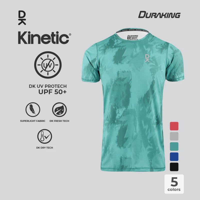 Beli Baju Lari Duraking Kinetic Super Light Jersey Ss Green Original Dk-Sl-Ss-Kin-Gr