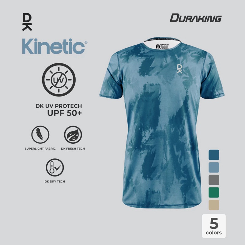 Beli Baju Lari Wanita Duraking Wmns Kinetic Super Light Jersey Ss Sky Blue Original Dk-Sl-Ss-Kin-Sb-W