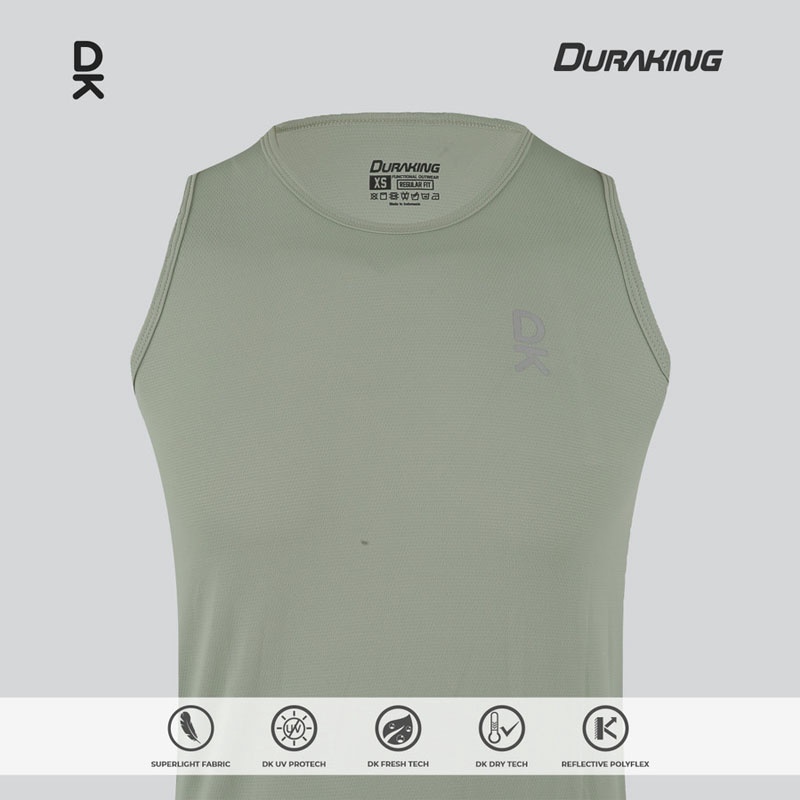 Jual Baju Lari Duraking Veloce Pro Singlet Sage Green Original Dk-Sp-Ls-Vpro-Sg - v3.ncrsport.com