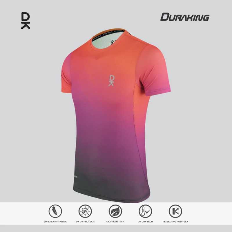 Jual Baju Lari Duraking Vapor Jersey Ss Orange Purple Original Dk-Vp-Ss-Op - v3.ncrsport.com