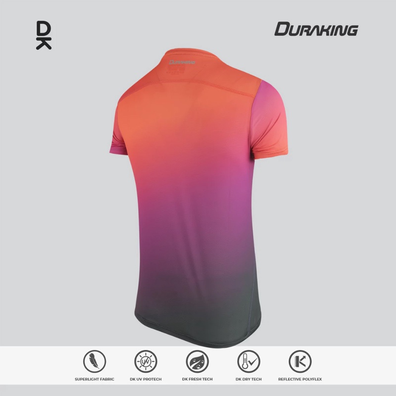 Jual Baju Lari Duraking Vapor Jersey Ss Orange Purple Original Dk-Vp-Ss-Op - v3.ncrsport.com