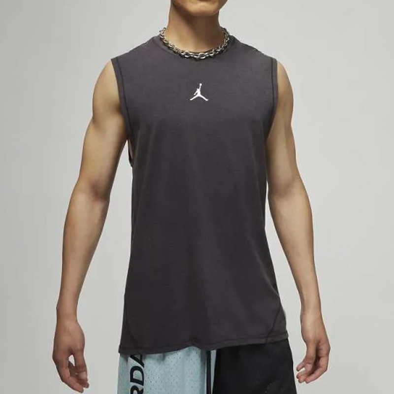 Jual Baju Basket Nike Jordan Dri-Fit Sport Sleeveless Top Kaos Grey Original Dm1827-010 - v3.ncrsport.com