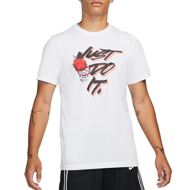 Jual Baju Basket Nike Just Do It Tee White Original Dm2532-100 - v3.ncrsport.com