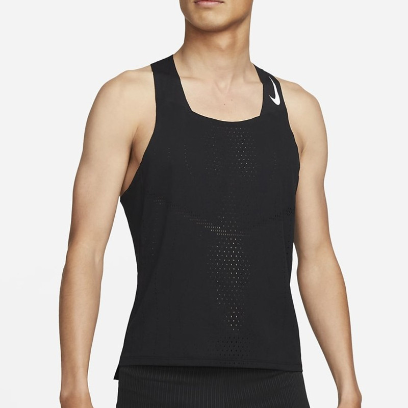 Jual Baju Lari Nike Dri-Fit Adv Aeroswift Singlet Black Original Dm4625-010 - v3.ncrsport.com