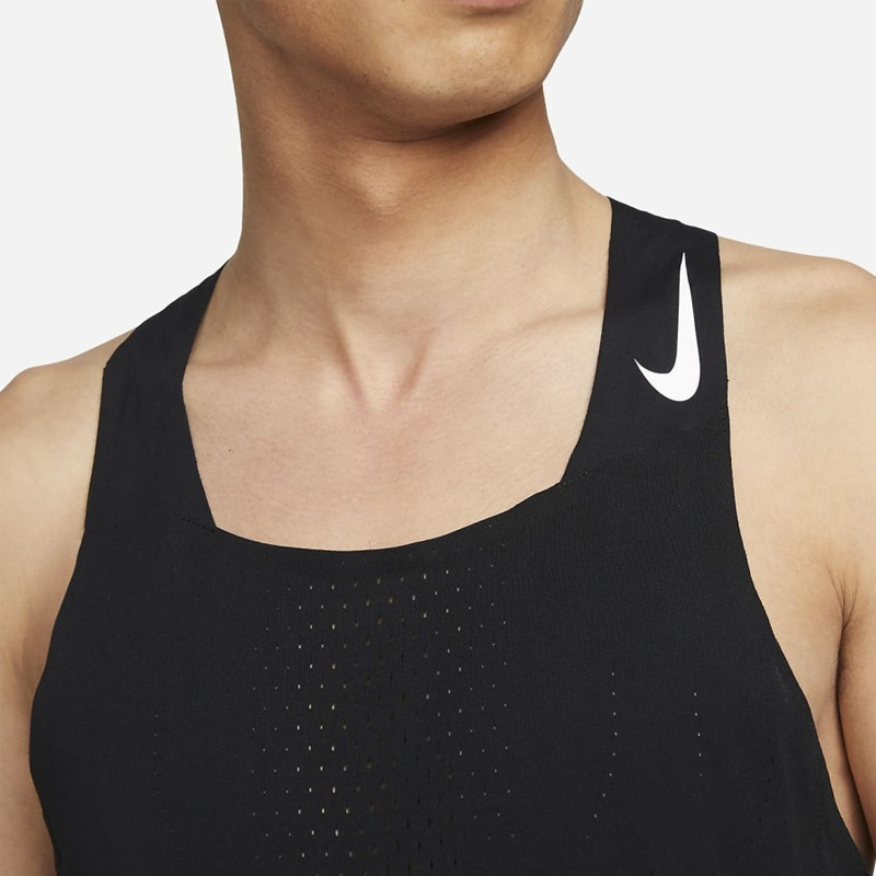 Jual Baju Lari Nike Dri-Fit Adv Aeroswift Singlet Black Original Dm4625-010 - v3.ncrsport.com