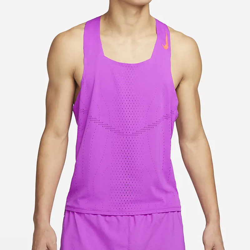 Jual Baju Lari Nike Dri-Fit Adv Aeroswift Racing Singlet Vivid Purple Original Dm4625-551 - v3.ncrsport.com