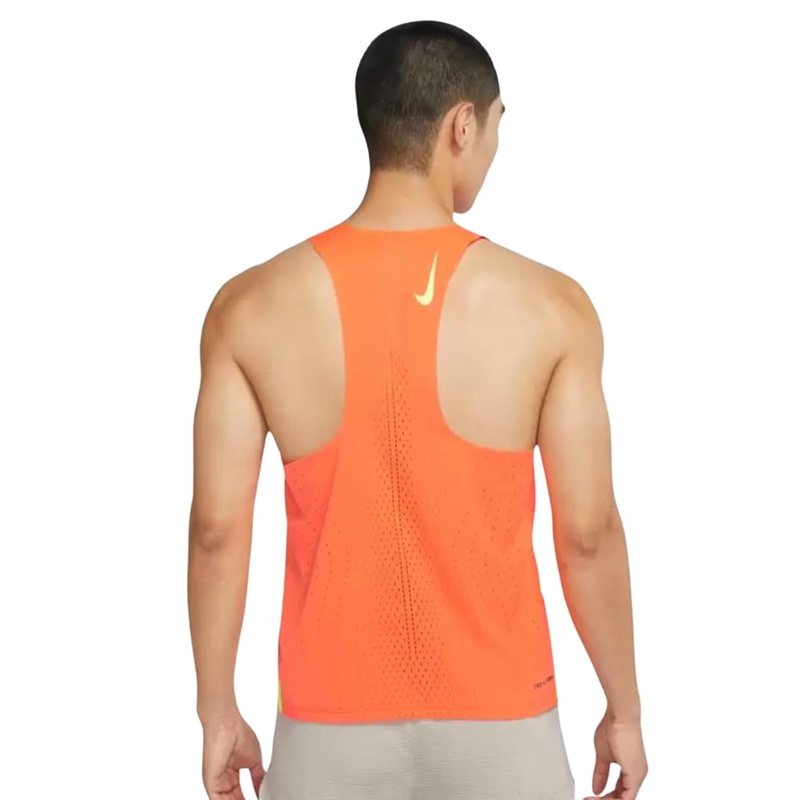 Jual Sepatu Unknown Nike Dri-Fit Adv Aeroswift Singlet Orange Original Dm4625-803 - v3.ncrsport.com