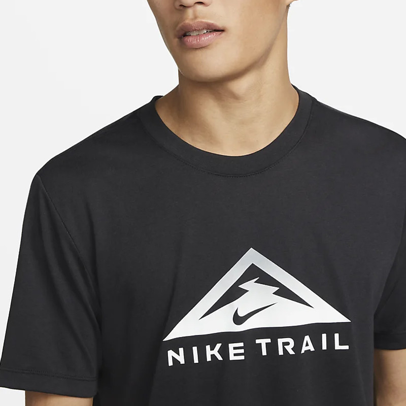 Jual Baju Trail Nike Dri-Fit Short-Sleeve Trail Running Tee Black Original Dm5424-010 - v3.ncrsport.com