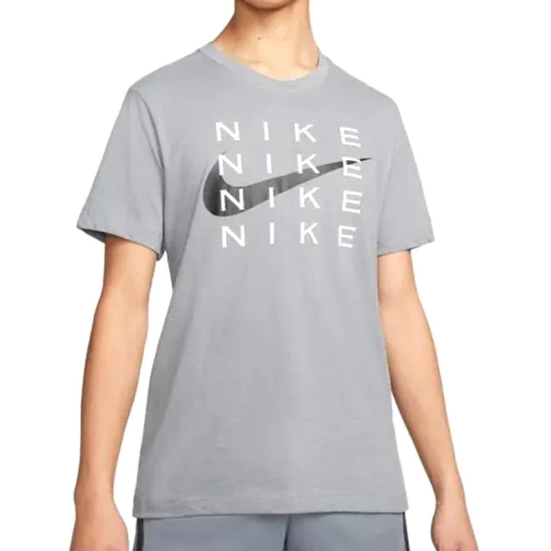 Jual Baju Training Nike Dri-Fit Slub Hbr Tee Grey Original Dm5695-084 - v3.ncrsport.com