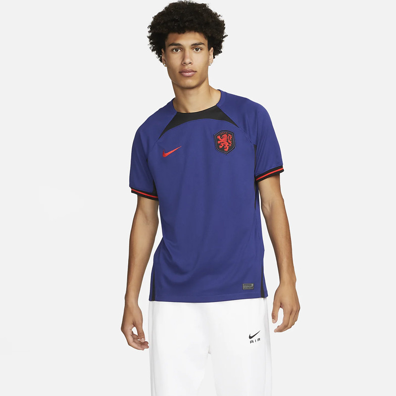 Jual Baju Football Nike Netherlands Knvb Stadium Away Jersey Blue Original Dn0693-455 - v3.ncrsport.com