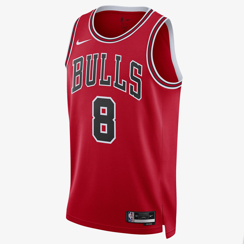 Jual Baju Basket Nike Zach Lavine Chicago Bulls Icon Edition Swingman Jersey Red Original Dn2000-657 - v3.ncrsport.com