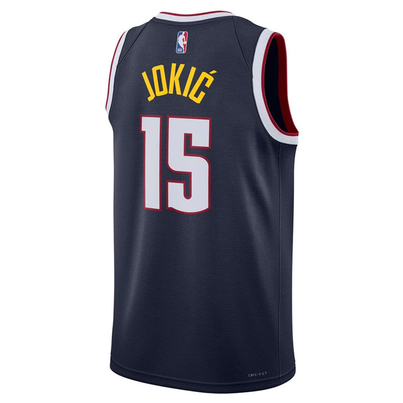 Jual Baju Basket Nike Denver Nuggets Nikola Jokic Icon Edition Swingman Jersey Navy Original Dn2003-419 - v3.ncrsport.com