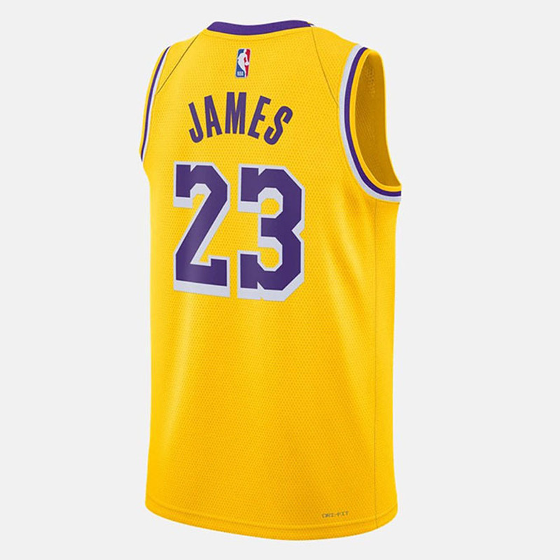 Jual Baju Basket Nike Los Angeles Lakers Icon Edition Baskteball Jersey Yellow Original Dn2009-733 - v3.ncrsport.com