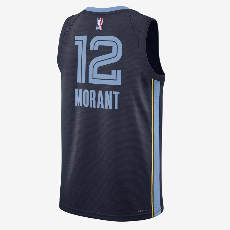 Jual Baju Basket Nike Ja Morant Memphis Grizzlies Icon Edition Swingman Jersey College Navy Original Dn2010-419 - v3.ncrsport.com