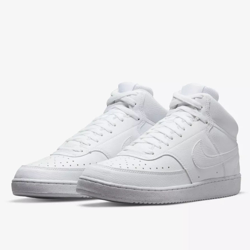 Jual Sepatu Sneakers Nike Court Vision Mid Next Nature Triple White Original Dn3577-100 - v3.ncrsport.com