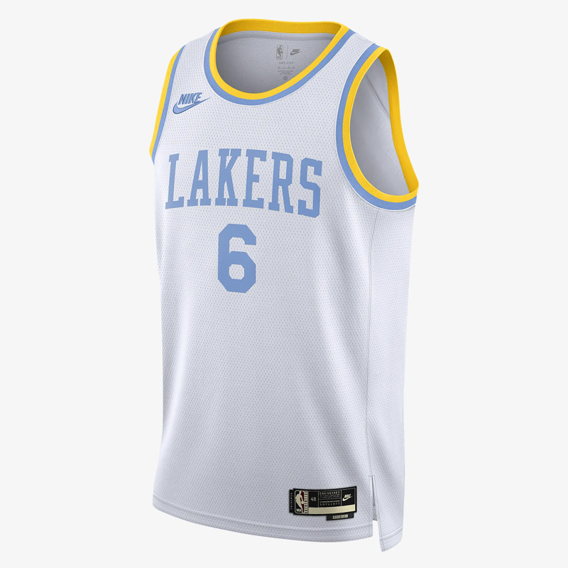 Jual Baju Basket Nike Lebron James Los Angeles Lakers Hwc Swingman Jersey White Original Do9448-101 - v3.ncrsport.com