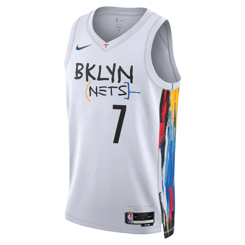 Jual Baju Basket Nike Kevin Durant Brooklyn Nets City Edition Swingman Jersey White Original Do9585-102 - v3.ncrsport.com