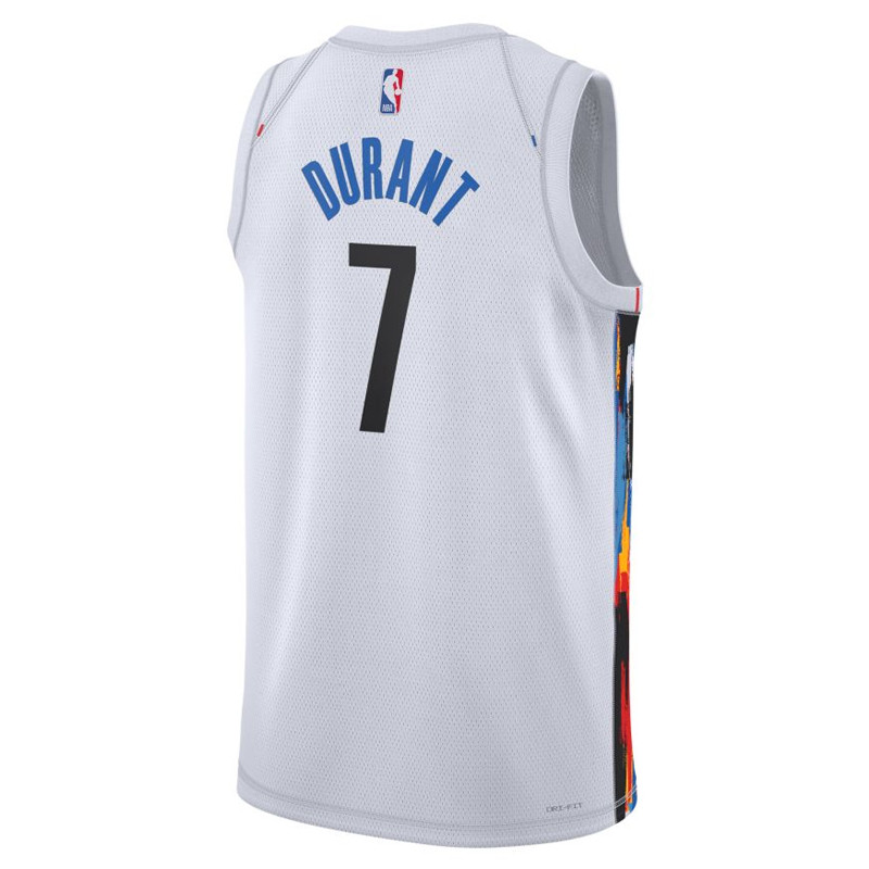 Jual Baju Basket Nike Kevin Durant Brooklyn Nets City Edition Swingman Jersey White Original Do9585-102 - v3.ncrsport.com