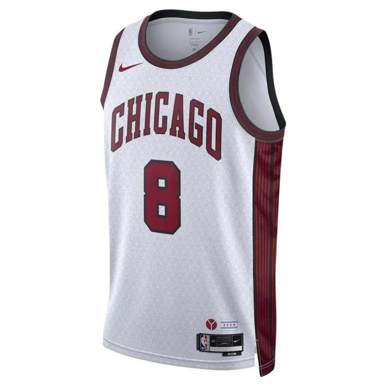 Jual Baju Basket Nike Chicago Bulls Zach Lavine City Edition Swingman Jersey White Original Do9588-102 - v3.ncrsport.com