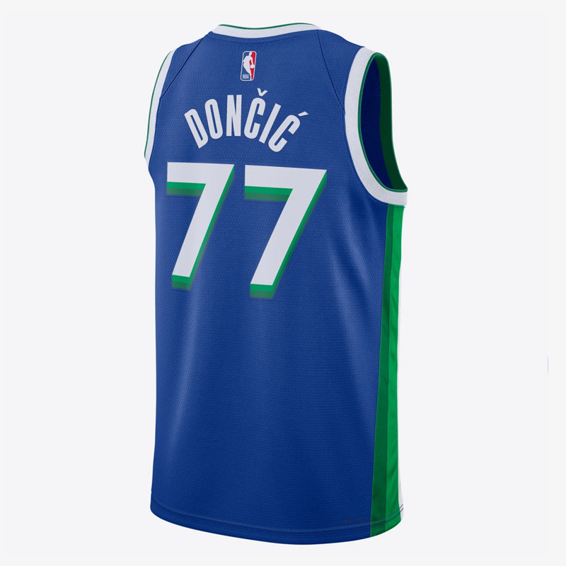 Jual Baju Basket Nike Luka Doncic Dallas Mavericks City Edition Swingman Jersey Rush Blue Original Do9590-497 - v3.ncrsport.com