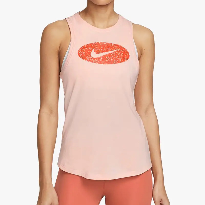 Jual Baju Training Wanita Nike Wmns Dri-Fit Icon Clash High-Neck Tank Red Original Dq3312-610 - v3.ncrsport.com