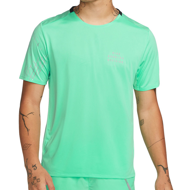 Jual Baju Lari Nike Run Division Rise 365 Tee Green Glow Original Dq6546-342 - v3.ncrsport.com