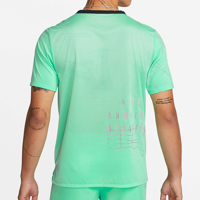 Jual Baju Lari Nike Run Division Rise 365 Tee Green Glow Original Dq6546-342 - v3.ncrsport.com