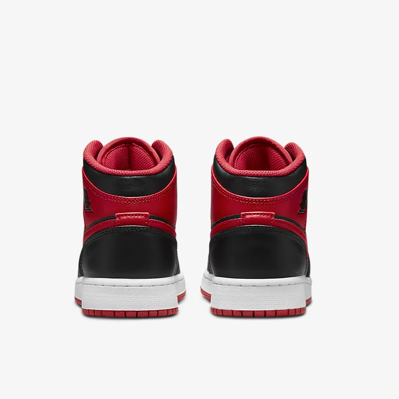 Jual Sepatu Sneakers Anak Air Jordan Aj 1 Mid Gs Alternate Bred Black Red Original Dq8423-060 - v3.ncrsport.com