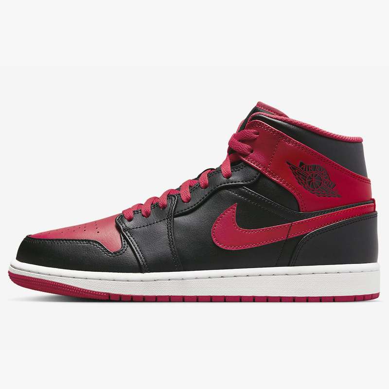 Jual Sepatu Sneakers Air Jordan Aj 1 Mid Alternate Bred Black Red Original Dq8426-060 - v3.ncrsport.com