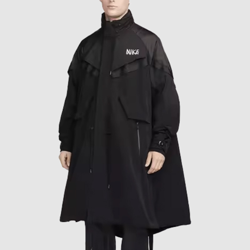 Jual Baju Sneakers Nike Nrg Sacai Trench Jacket Black Original Dq9028-010 - v3.ncrsport.com