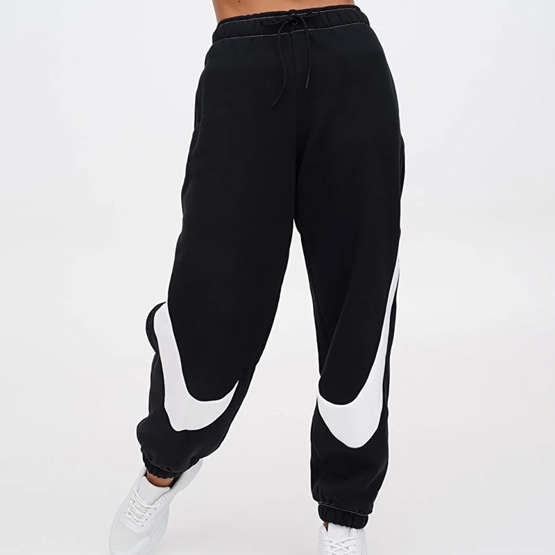 Jual Celana Training Wanita Nike Wmns Sportswear Swoosh Fleece Jogger Black Original Dr6198-010 - v3.ncrsport.com