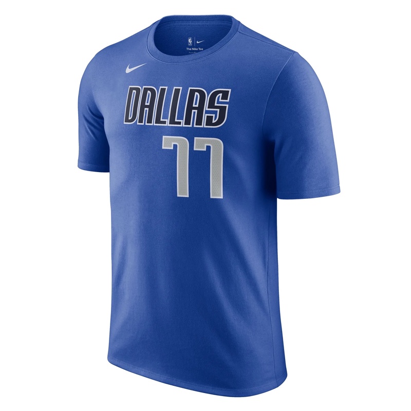 Jual Baju Basket Nike Dallas Mavericks Luka Doncic Tee Blue Original Dr6370-486 - v3.ncrsport.com