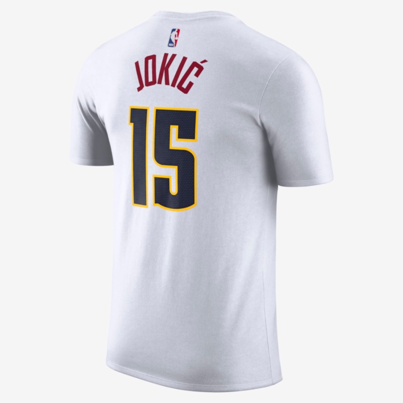 Jual Baju Basket Nike Denver Nuggets Association Edition Nikola Jokic Tee White Original Dr6372-105 - v3.ncrsport.com