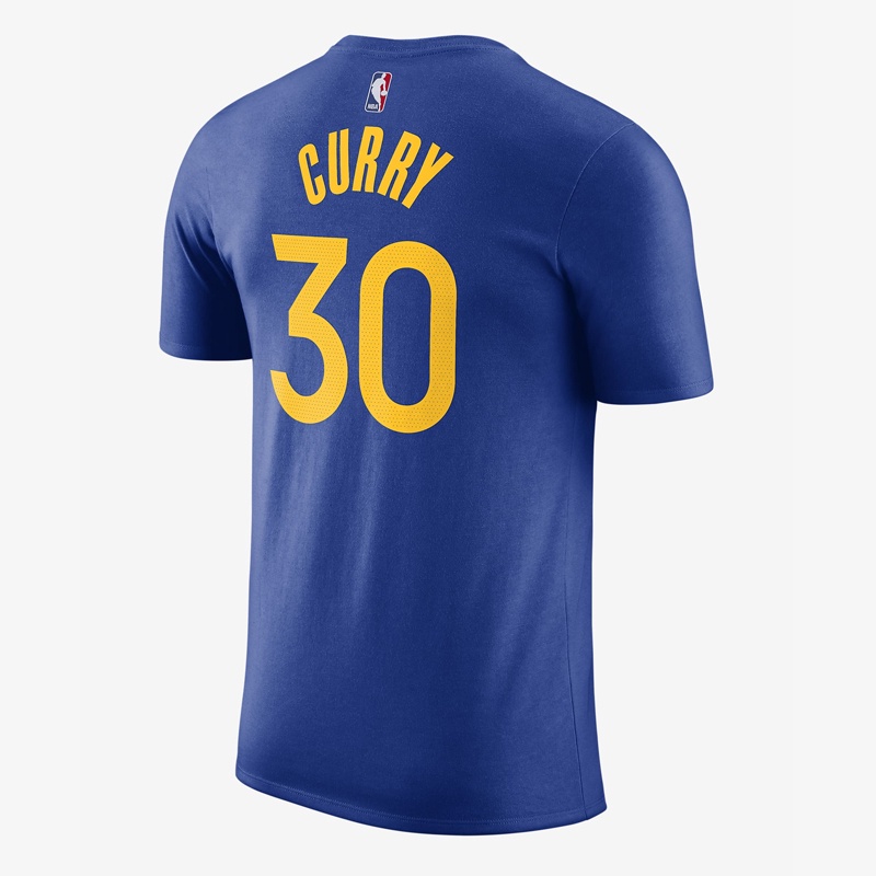 Jual Baju Basket Nike Stephen Curry Golden State Warriors Tee Rush Blue Original Dr6374-496 - v3.ncrsport.com