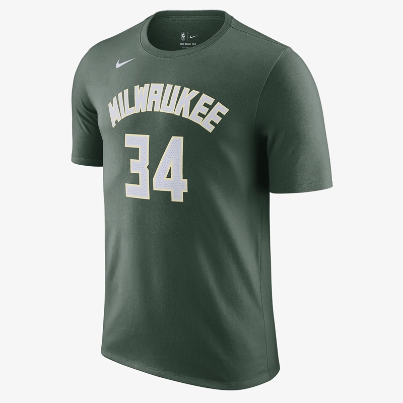 Jual Baju Basket Nike Giannis Antetokounmpo Milwaukee Bucks Tee Fir Original Dr6385-329 - v3.ncrsport.com