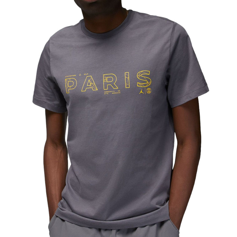 Jual Baju Sneakers Air Jordan Paris Saint-Germain Tee Grey Original Dv0634-014 - v3.ncrsport.com