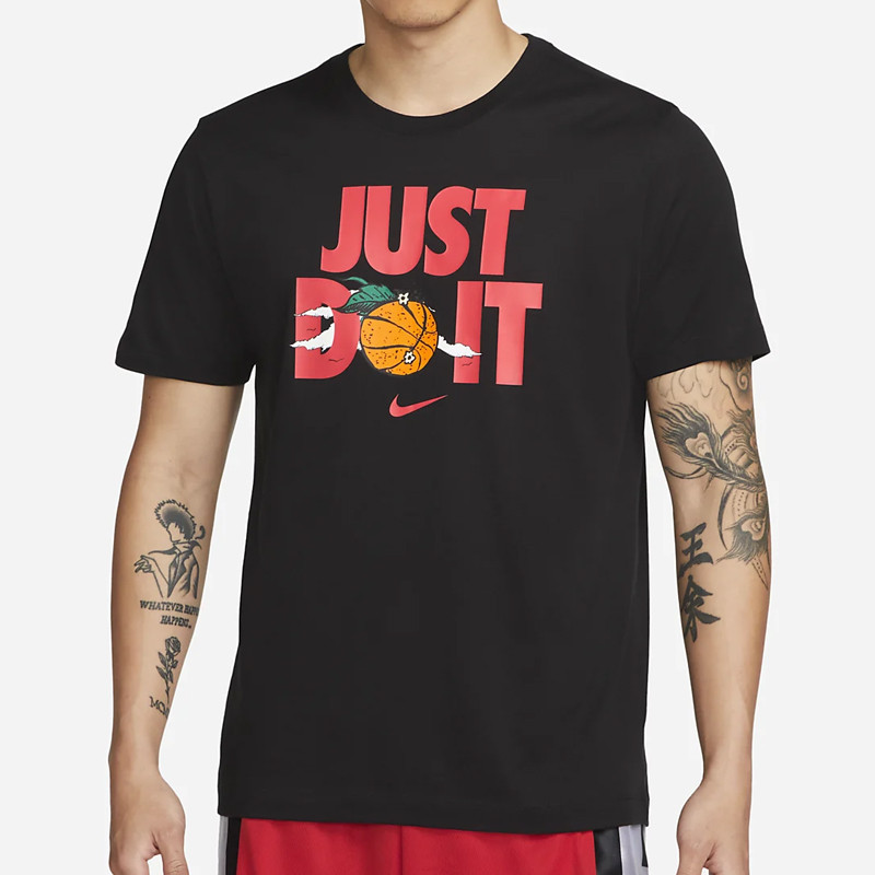 Jual Baju Basket Nike Just Do It Tee Black Original Dv1213-010 - v3.ncrsport.com