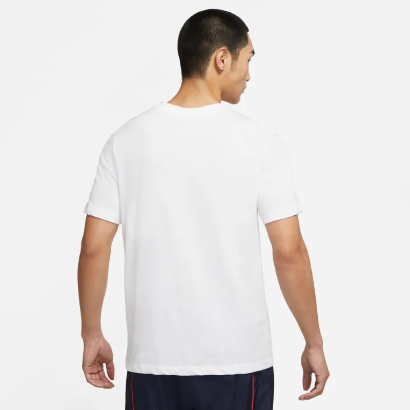 Jual Baju Training Nike Tee Fran Swoosh White Original Dv1215-100 - v3.ncrsport.com