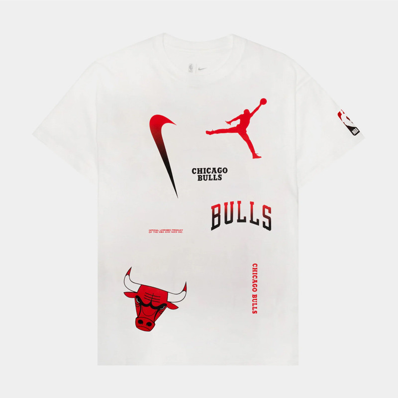 Jual Baju Basket Air Jordan Chicago Bulls Courtside Statement Edition Tee White Original Dv5716-100 - v3.ncrsport.com