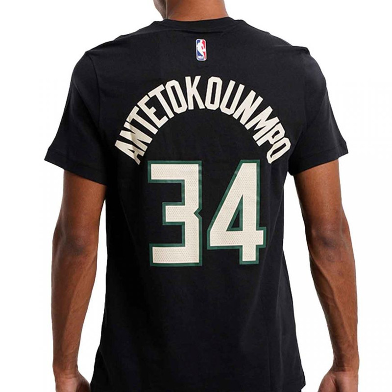 Jual Baju Basket Air Jordan Milwaukee Bucks Antetokounmpo Statement Edition Tee Black Original Dv5783-015 - v3.ncrsport.com