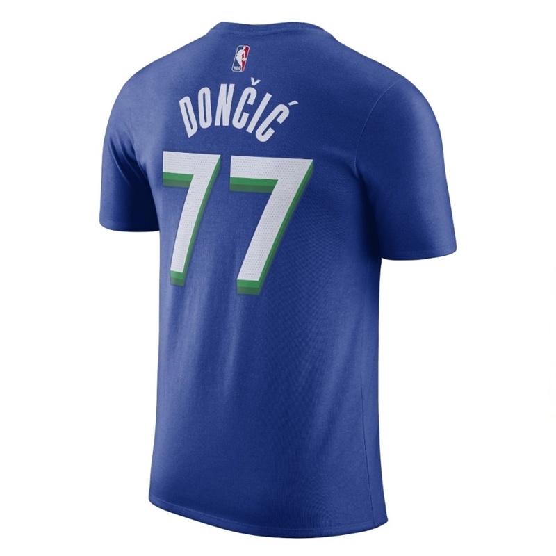 Jual Baju Basket Nike Luka Doncic Dallas Mavericks City Edition Tee Blue Original Dv5983-496 - v3.ncrsport.com