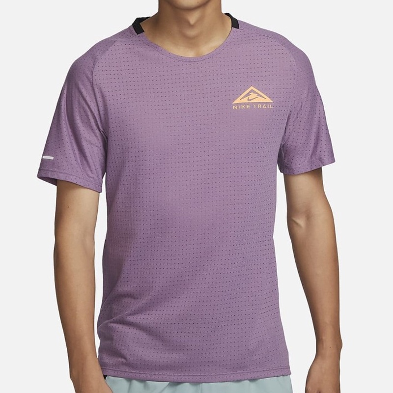 Jual Baju Lari Nike Dri Fit Solar Chase Short Sleeve Trail Top Purple Original Dv9306-536 - v3.ncrsport.com