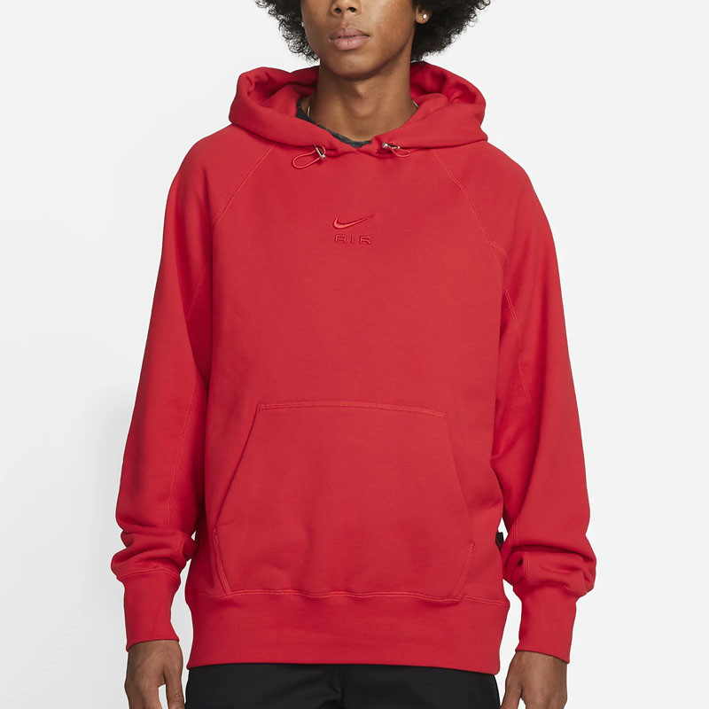 Jual Baju Sneakers Nike French Terry Pullover Hoodie Red Original Dv9778-657 - v3.ncrsport.com