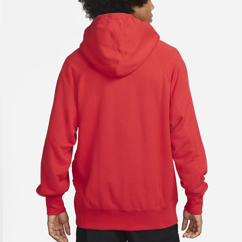 Jual Baju Sneakers Nike French Terry Pullover Hoodie Red Original Dv9778-657 - v3.ncrsport.com