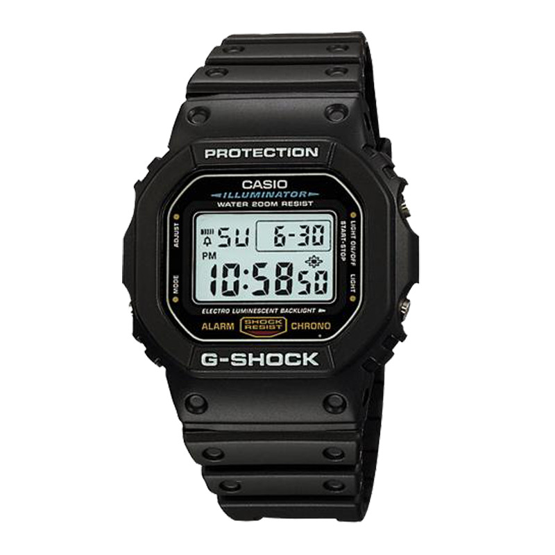 Jual Jam Tangan Training Pria Casio G-Shock Black Resin Water Resistant 200M Black Original Dw-5600E-1Vdf - v3.ncrsport.com