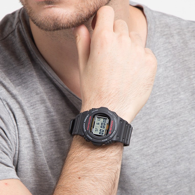 Jual Jam Tangan Training Pria Casio G-Shock Water Resistant 200M Black Resin Strap Black Original Dw-5750E-1Dr - v3.ncrsport.com