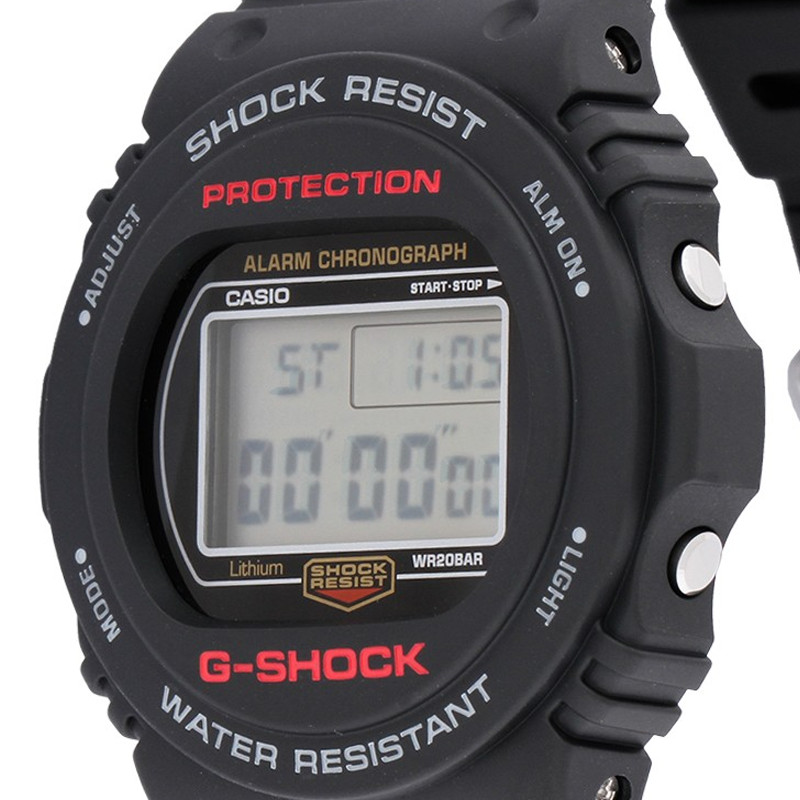 Jual Jam Tangan Training Pria Casio G-Shock Water Resistant 200M Black Resin Strap Black Original Dw-5750E-1Dr - v3.ncrsport.com